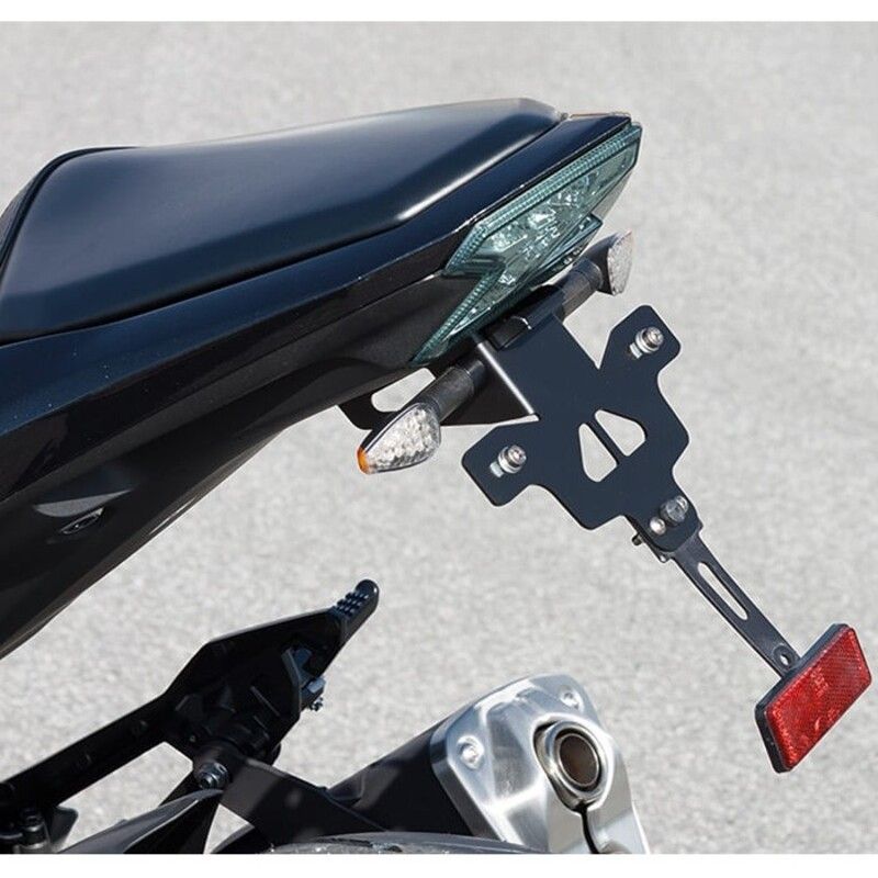 Soporte portamatrícula aluminio LSL 460K144 - motoscamaralweb.com