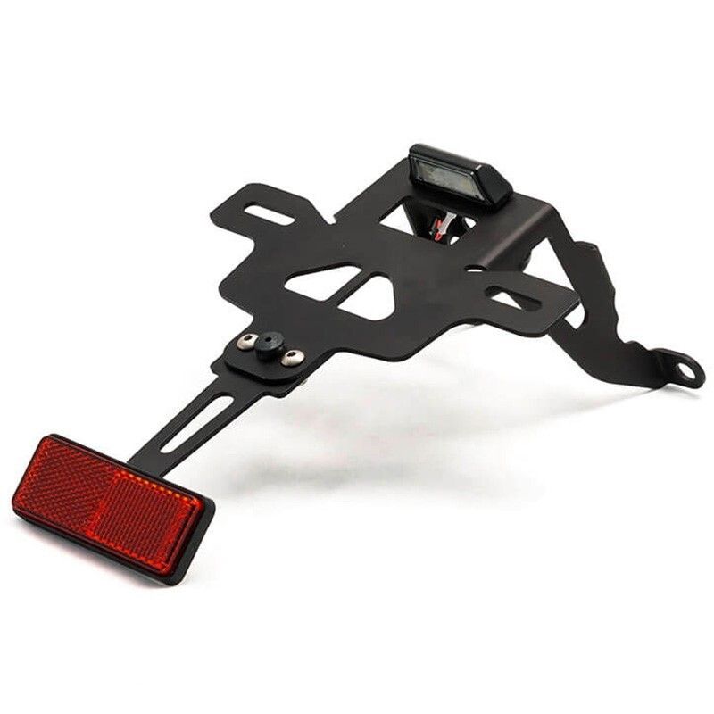 Soporte portamatrícula aluminio LSL 460S127 - motoscamaralweb.com