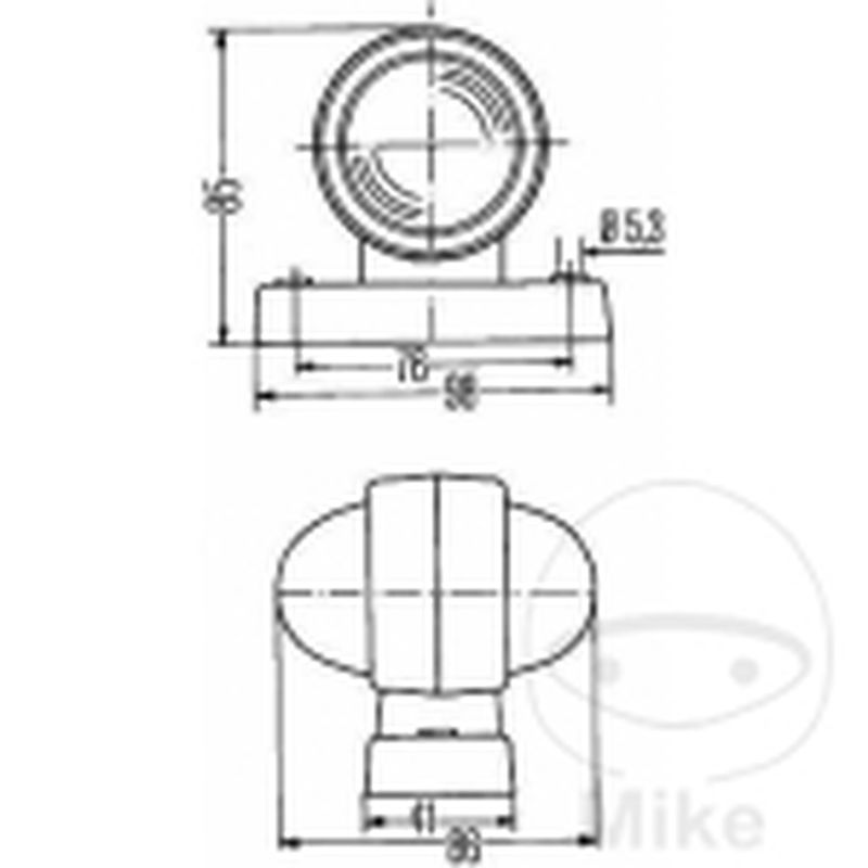 Luz de posición MQ 1020141 | Recambios Maquinaria | Motos Camaral