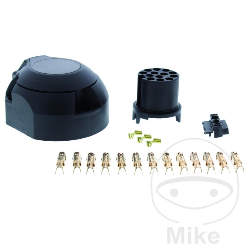 Enchufe 13 Polos 12V para Remolque | Motos Camaral
