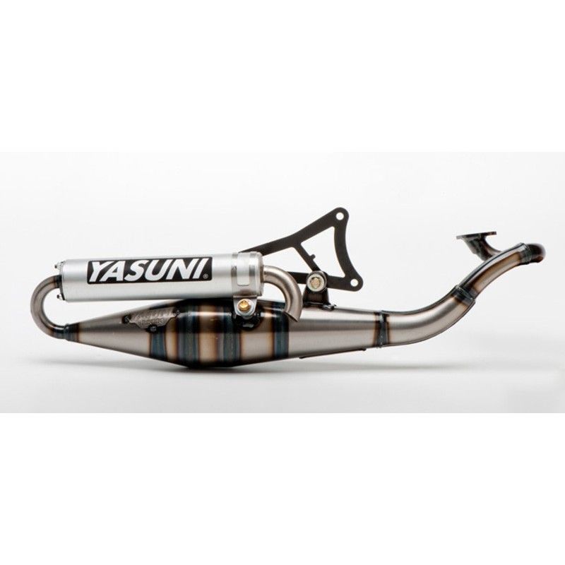 Escape homologado 2T Yasuni Z Silenc. Alu. Minarelli Horizontal AC/LC 2T Aerox/Jog / SR TUB901 - motoscamaralweb.com