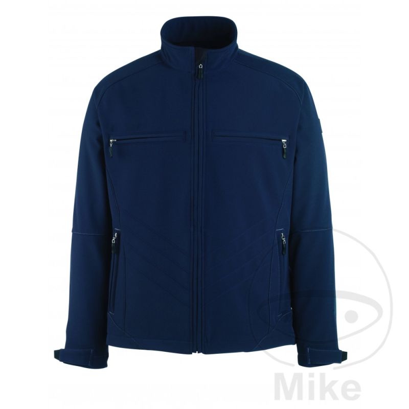 Chaqueta Softshell MCT Negro-Azul Talla M | Motos Camaral