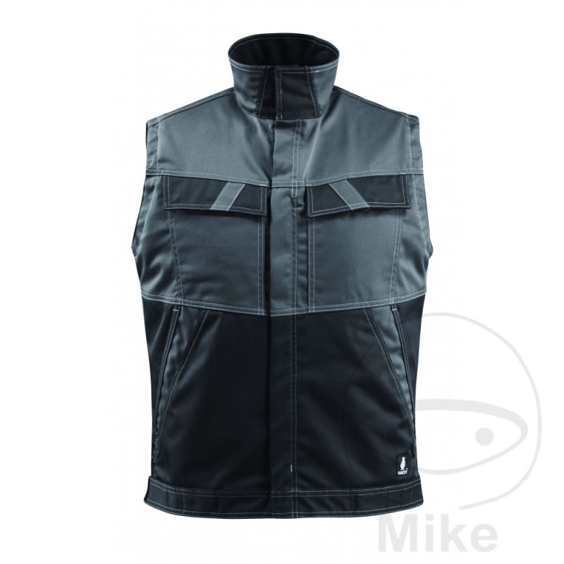 Chaleco Laboral MCT Antracita/Negro Talla L | Motos Camaral