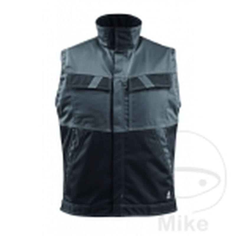 Chaleco Laboral MCT Antracita/Negro Talla L | Motos Camaral