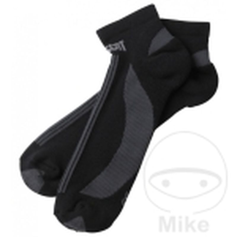 Calcetines Cortos MCT Laborales Negro/Antracita | Motos Camaral