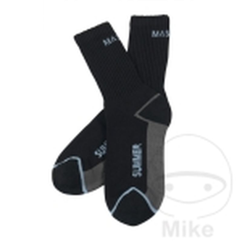 Calcetines Laborales MCT COOLMAX Negro (39-43) | Motos Camaral