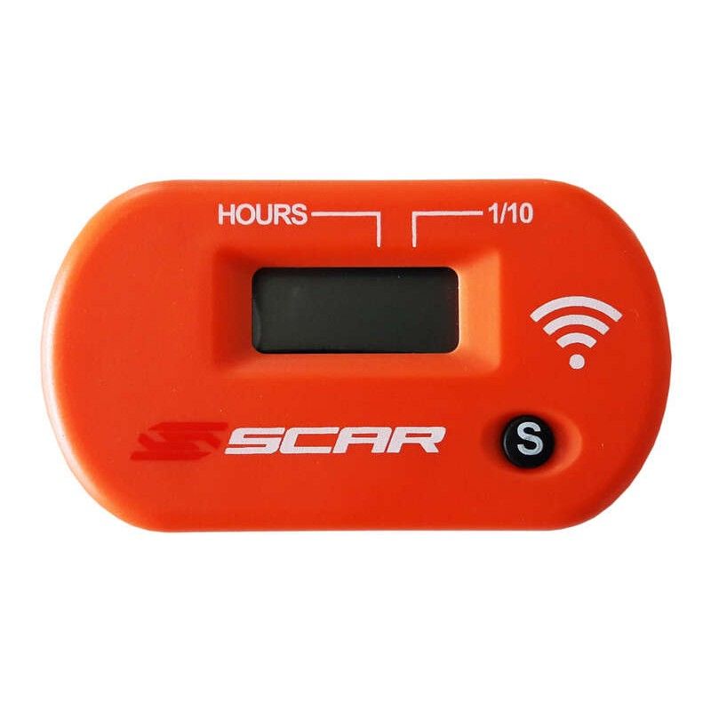 Cuenta horas inalambrico SCAR naranja SWHMOR - motoscamaralweb.com