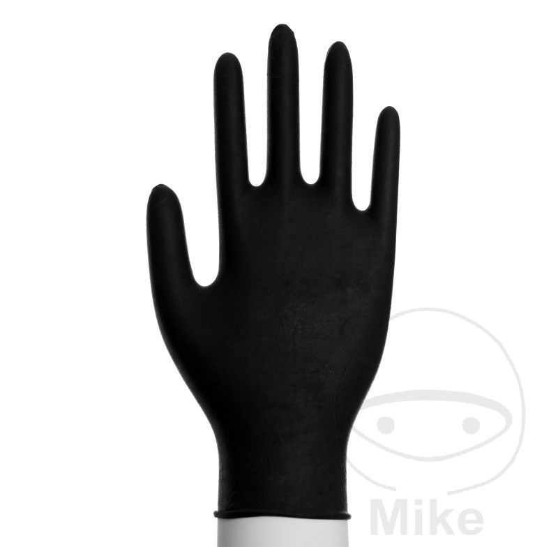 Guantes Desechables Negros Talla XL 100 uds | Motos Camaral