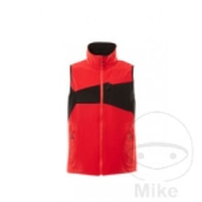 Chaleco MCT Rojo/Negro Talla L | Ropa Laboral | Motos Camaral