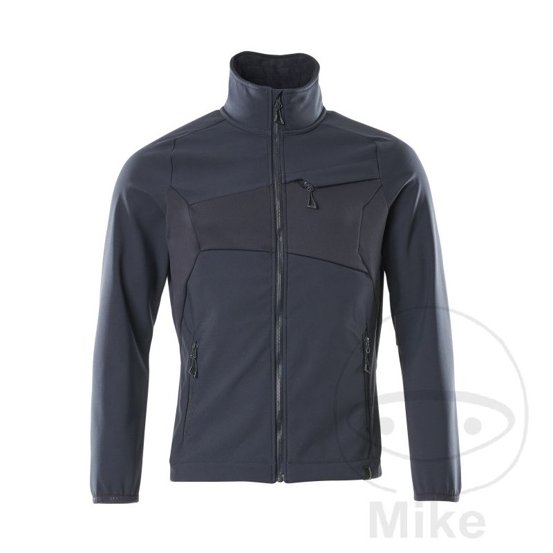 Chaqueta Softshell MCT Negro-Azul Talla M | Motos Camaral