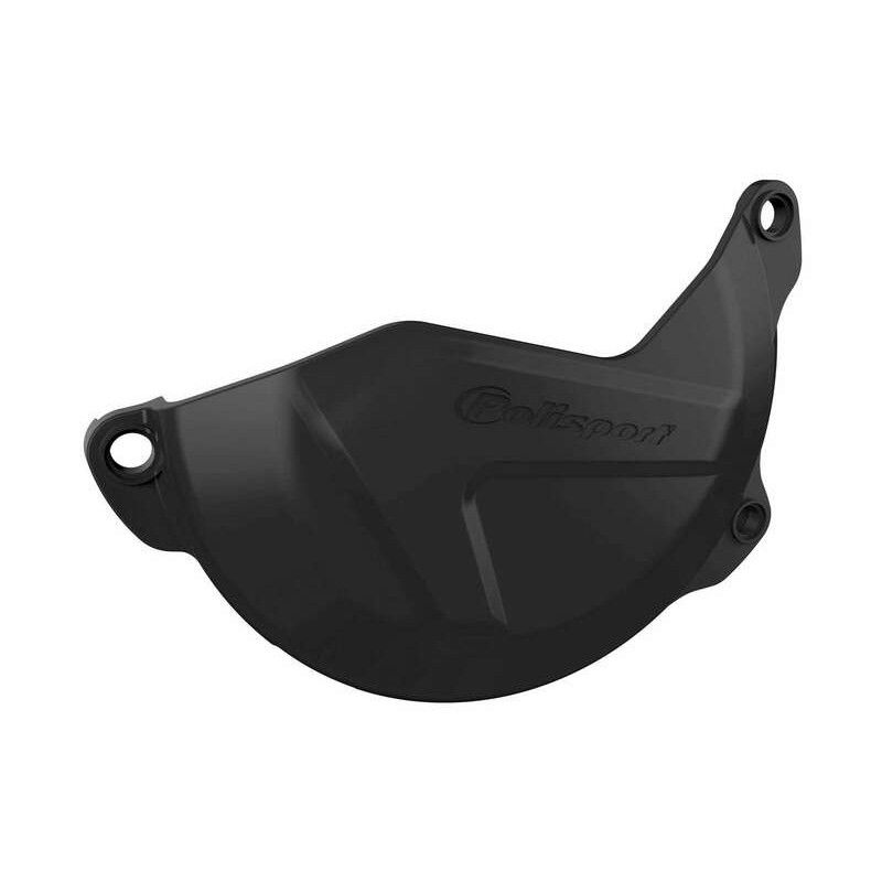 Protector tapa de embrague Polisport Yamaha negro 8455000001 - motoscamaralweb.com