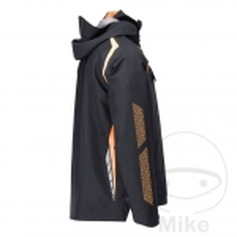 Chaqueta Hardshell MCT Talla L Negro-Azul/Naranja | Motos Camaral