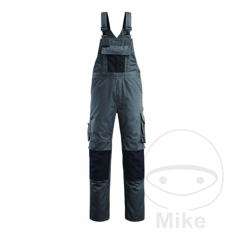Pantalón con Peto MCT Talla 46/L76 Antracita/Negro | Motos Camaral