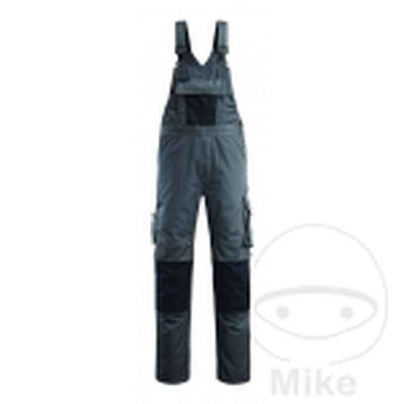 Pantalón con Peto MCT Talla 46/L76 Antracita/Negro | Motos Camaral