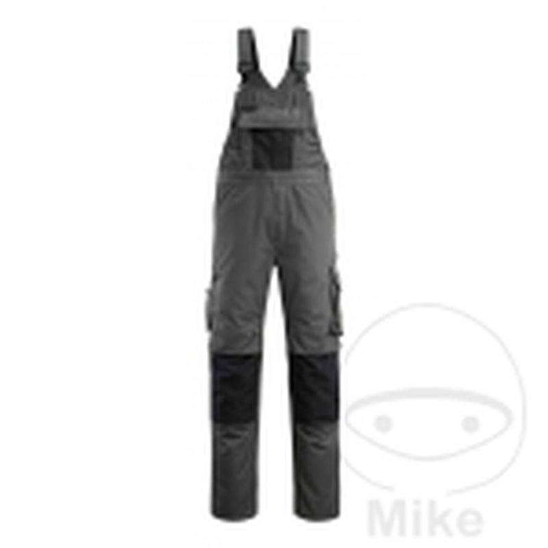 Pantalón con Peto MCT Antracita/Negro Talla 48 | Motos Camaral