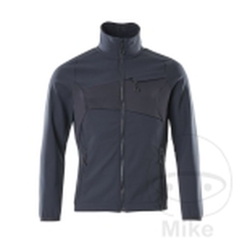 Chaqueta Softshell MCT Negro-Azul Talla M | Motos Camaral