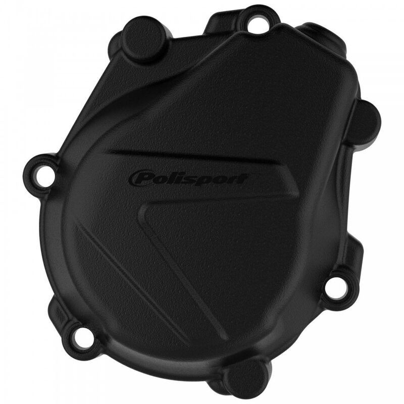 Protector tapa de encendido Polisport KTM Husqvarna negro 8463900001 - motoscamaralweb.com