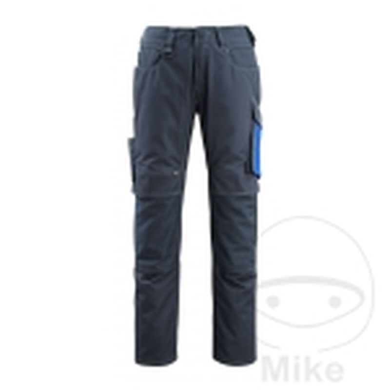 Pantalón Laboral MCT Negro-Azul Talla 48 | Motos Camaral