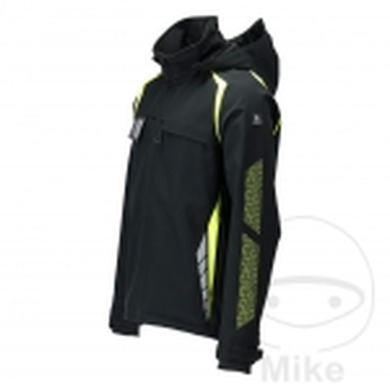 Chaqueta Softshell MCT Negra/Amarilla Talla M | Motos Camaral