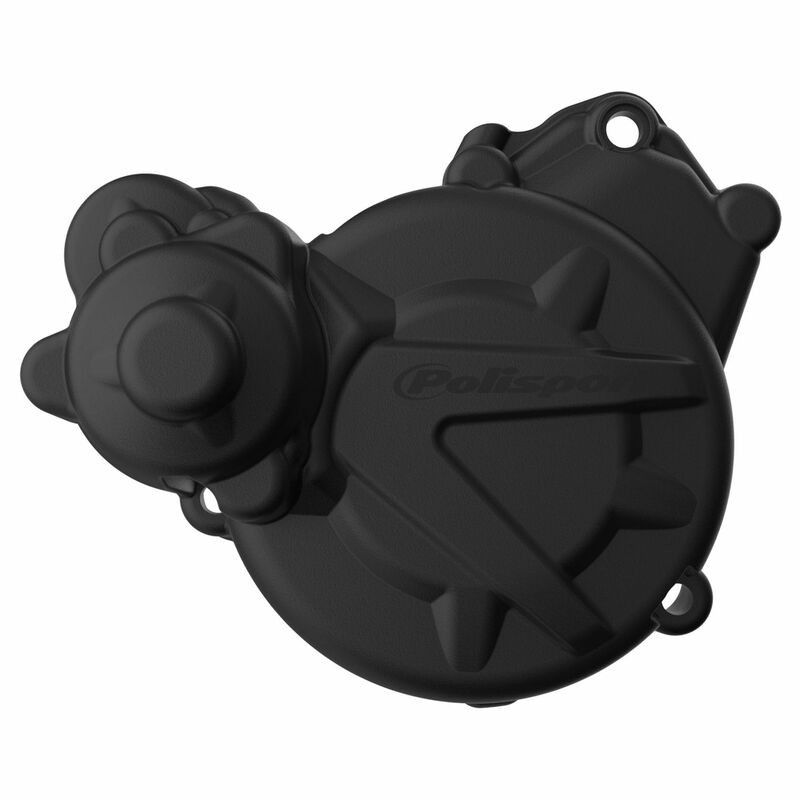 Protector tapa de encendido Polisport EC 250/300 - Negro - motoscamaralweb.com