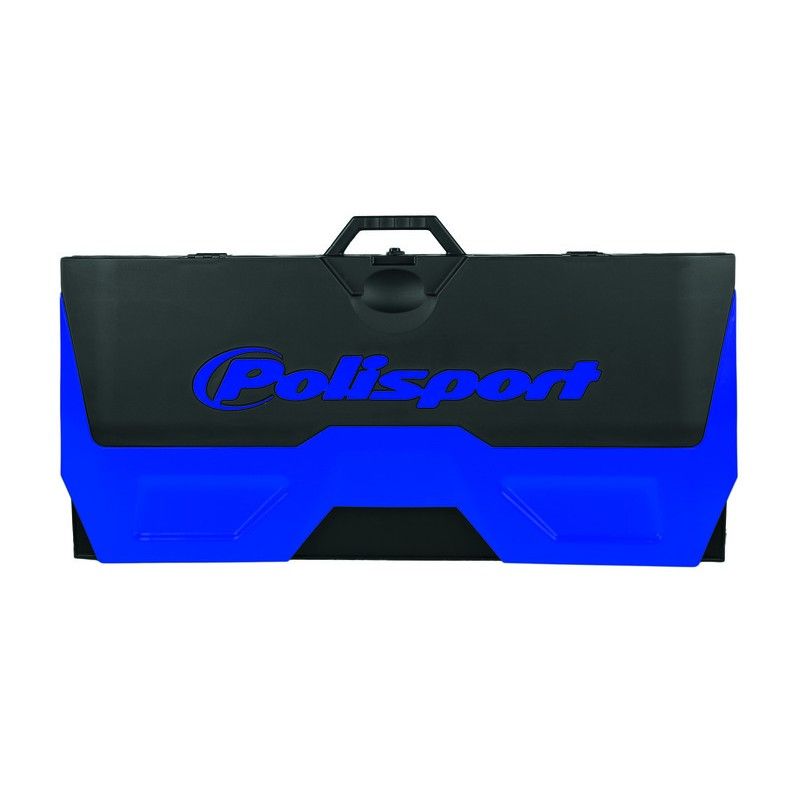 Alfombra plastica de box Polisport azul 8982200003 - motoscamaralweb.com