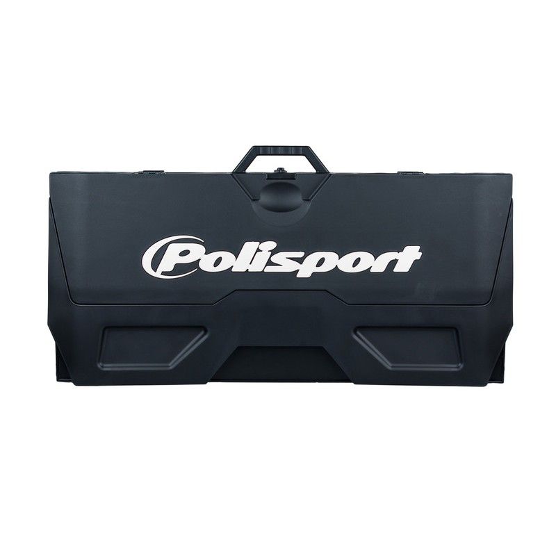 Alfombra plastica de box Polisport negro 8982200006 - motoscamaralweb.com