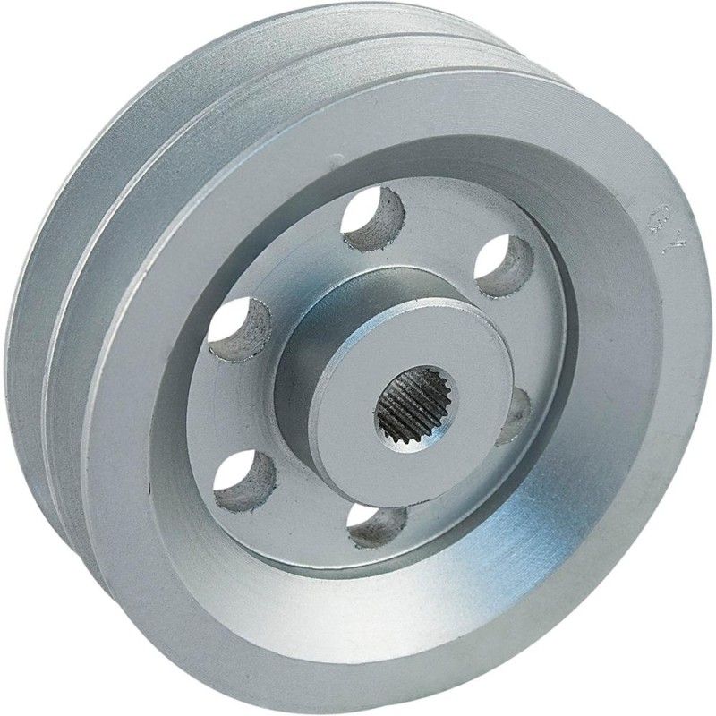 POLEA TRANSMISION DOBLE CANAL MTZ-500 DIM.128MM (V.M)- motoscamaralweb