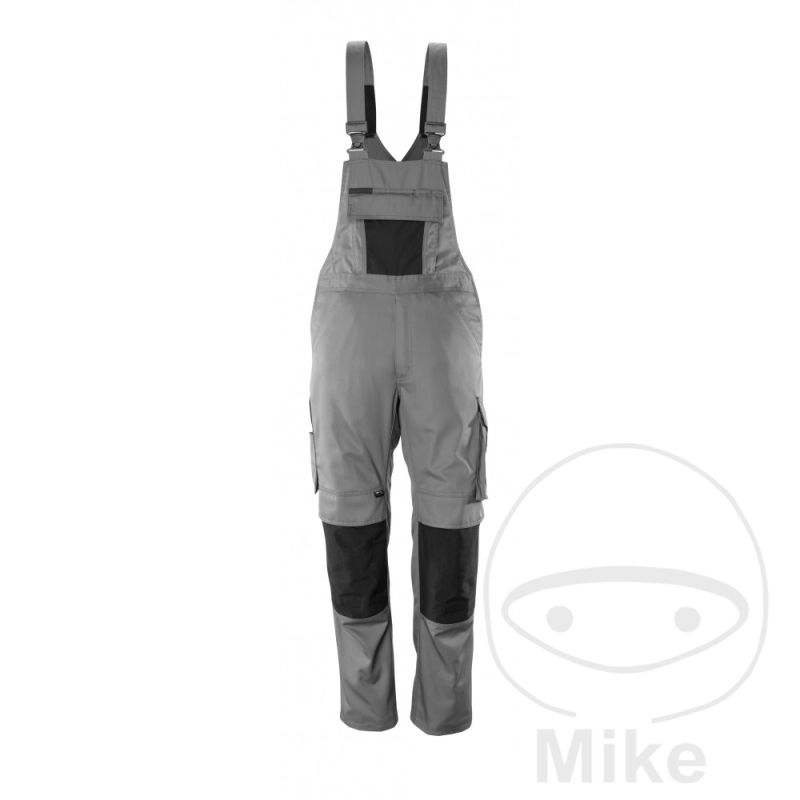 Pantalón con Peto MCT Antracita/Negro Talla 46 | Motos Camaral