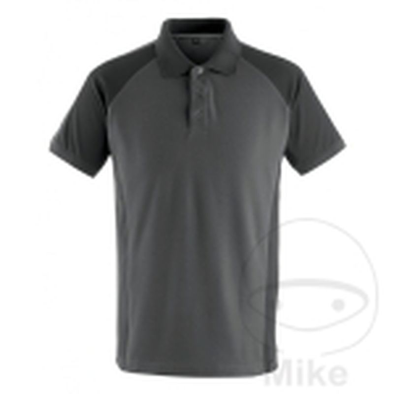 Polo MCT Talla XS Antracita/Negro | Ropa de Trabajo | Motos Camaral