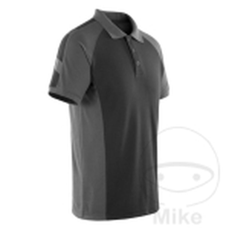 Polo MCT Talla S Negro/Antracita | Ropa de Trabajo | Motos Camaral