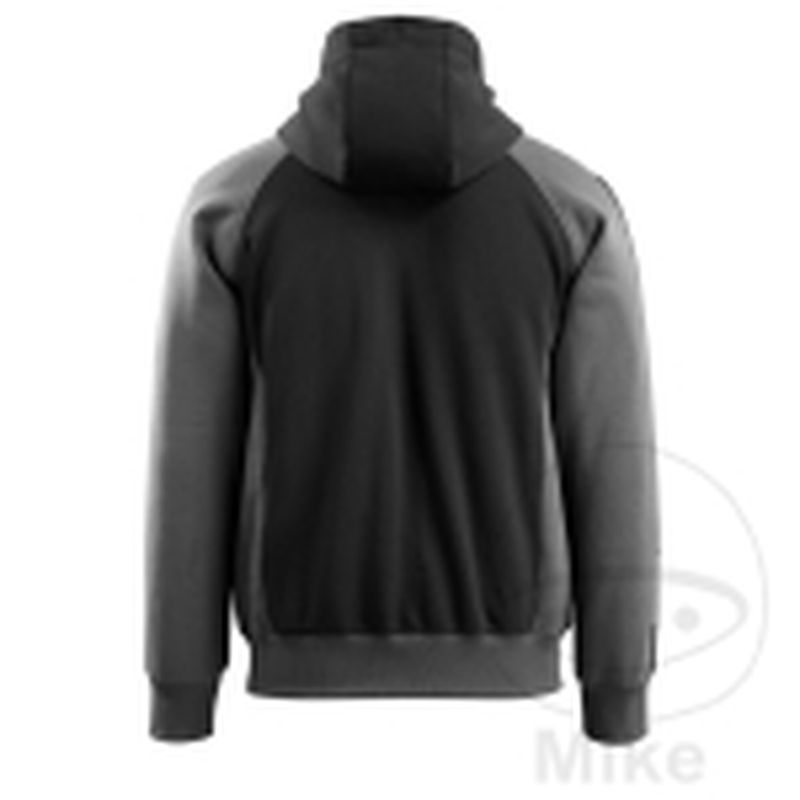 Sudadera MCT con Capucha Negro/Antracita L | Motos Camaral