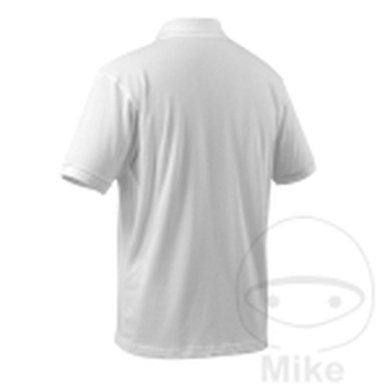 Polo de Trabajo MCT Blanco 2XL | Ropa Laboral | Motos Camaral