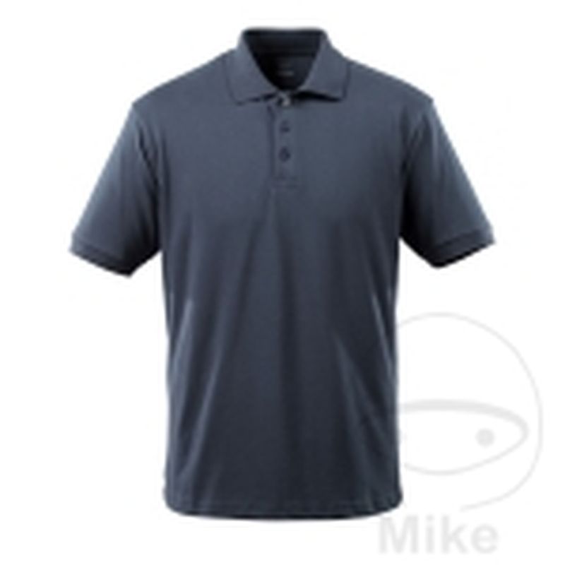 Polo MCT Talla L Negro-Azul | Ropa de Trabajo | Motos Camaral