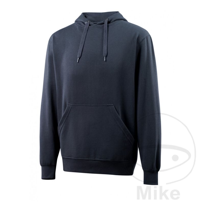 Sudadera MCT con Capucha Negro-Azul Talla S | Motos Camaral