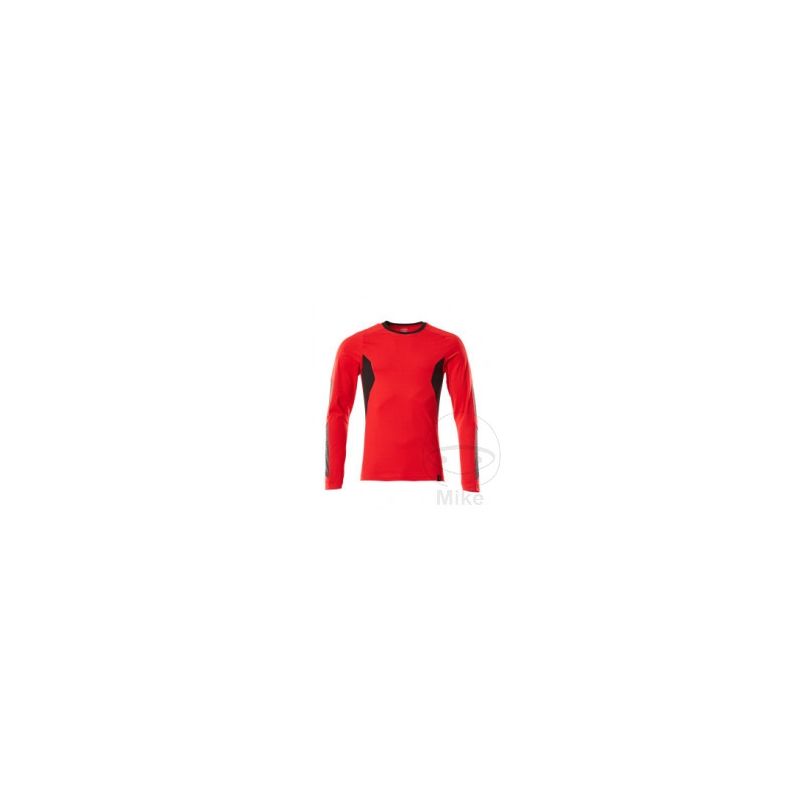 Camiseta MCT Manga Larga Rojo/Negro Talla M | Motos Camaral