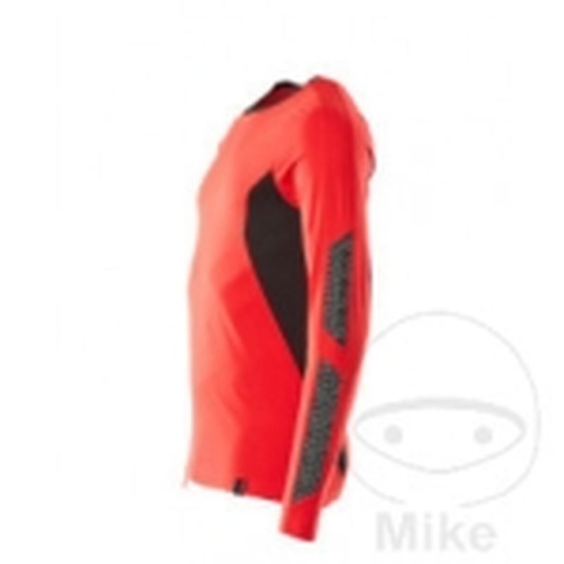 Camiseta MCT Manga Larga Rojo/Negro Talla M | Motos Camaral