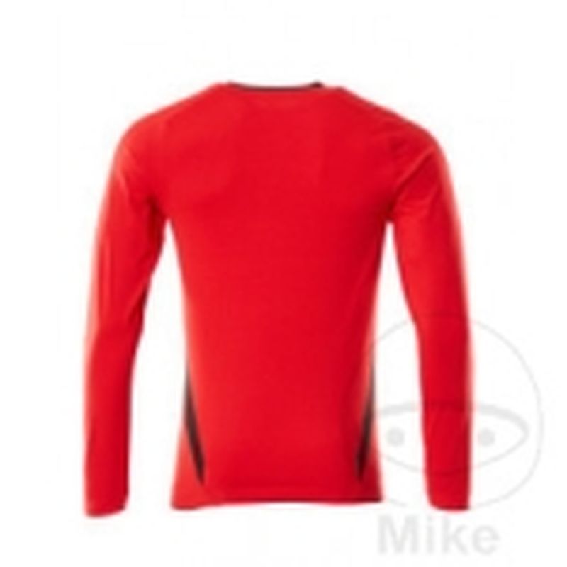 Camiseta MCT Manga Larga Rojo/Negro Talla M | Motos Camaral
