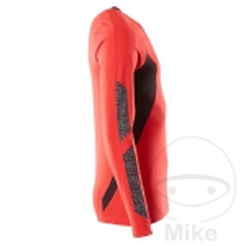 Camiseta MCT Manga Larga Rojo/Negro Talla S | Motos Camaral