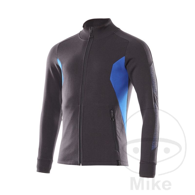 Sudadera MCT Talla L Negro-Azul | Ropa de Trabajo | Motos Camaral