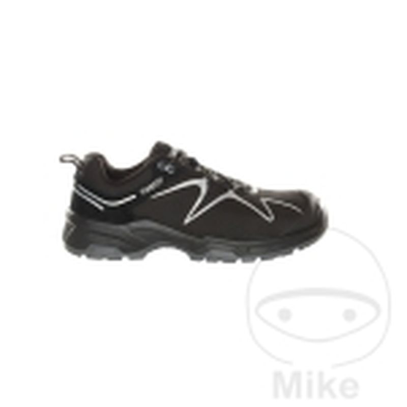Zapatos de Trabajo S3 48 Flex Negro/Plateado | Motos Camaral
