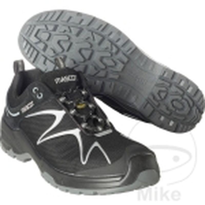 Zapatos de Trabajo S3 GR36 Flex Negro/Plateado | Motos Camaral