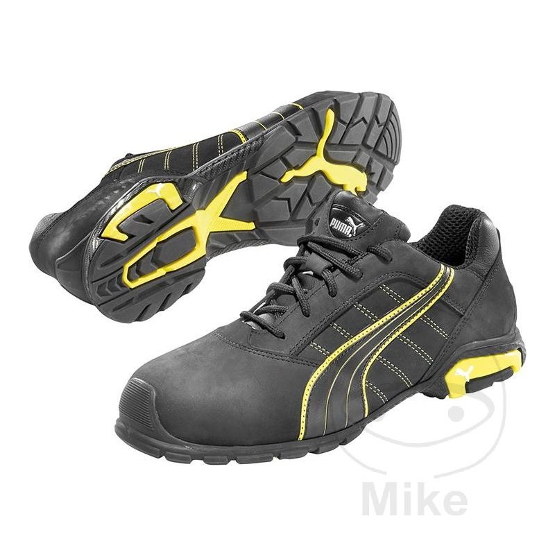 Zapatos de Trabajo S3 GR39 Amsterdam Negro/Amarillo | Motos Camaral