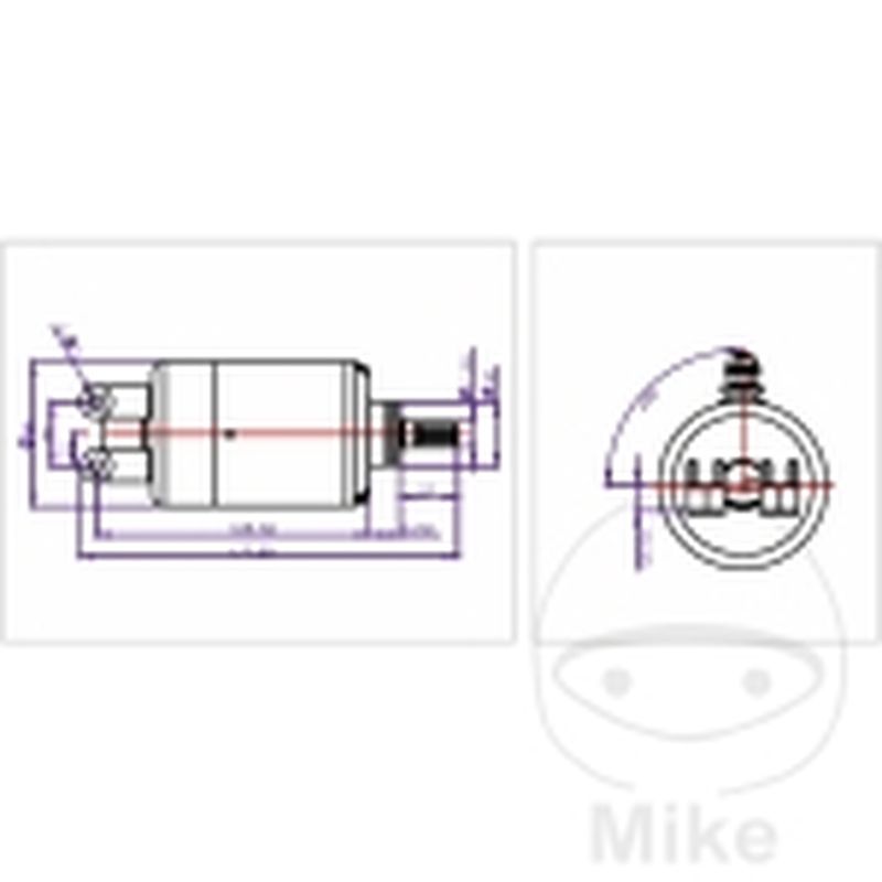 Motor de arranque JMP 7003972 | Recambio Motocicleta | Motos Camaral
