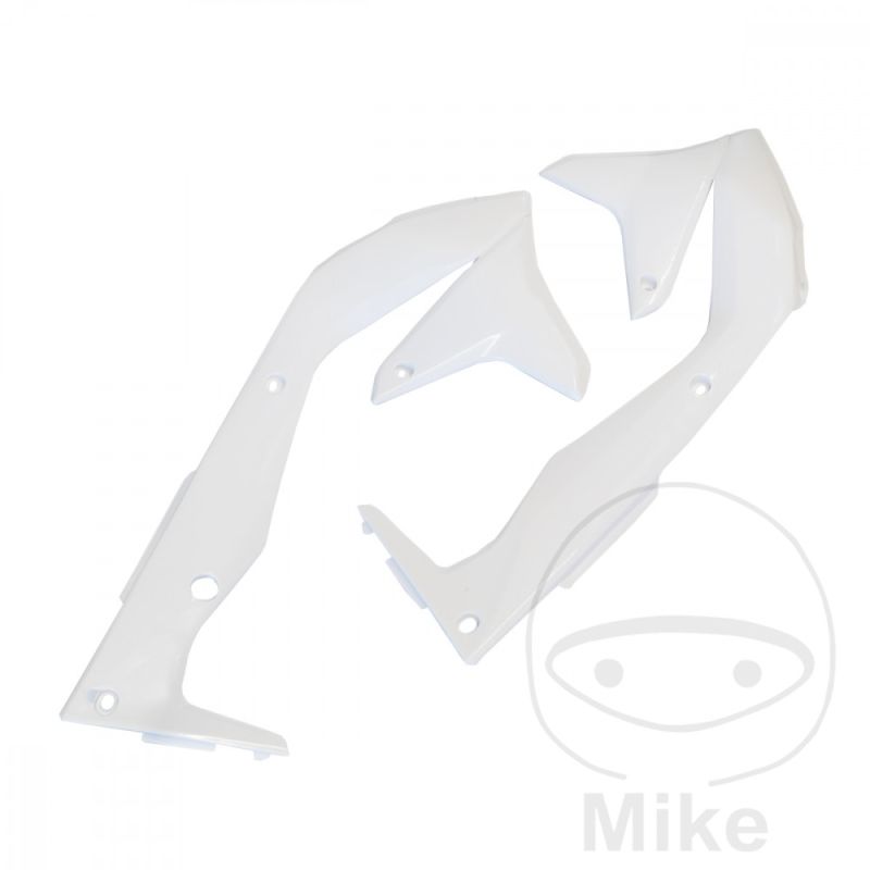 Cubre Radiador Blanco Kit | Motos Camaral