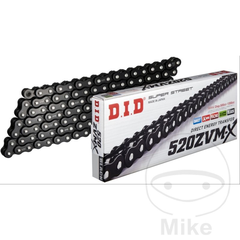 Cadena DID 520ZVMX B&amp;amp;B 116 Eslabones | DID | Motos Camaral