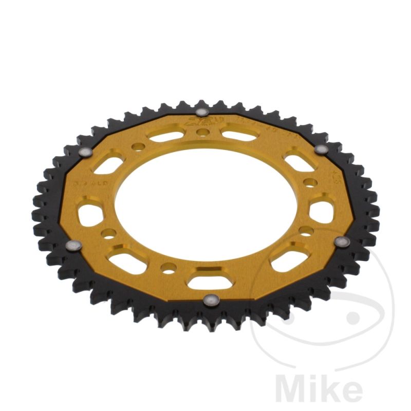 Corona Dual 48 Dientes 428 Dorada ZF | Motos Camaral