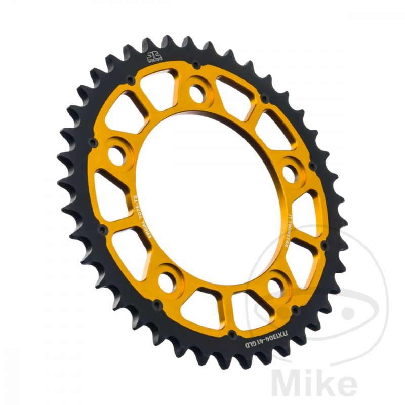 Corona Twinstar 41 Dientes Paso 525 Dorado | Motos Camaral