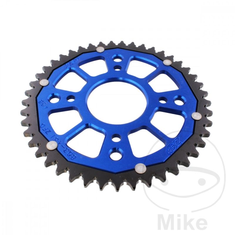Corona Dual 45D 428 Azul ZF | Motos Camaral