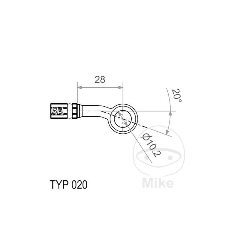 Banjo Vario TYP020 10 mm 20S Dorado | Motos Camaral