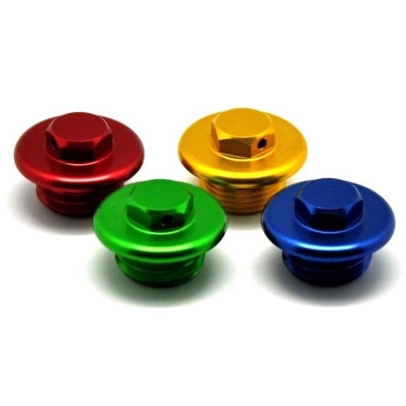 Tapon llenado aceite verde Kawasaki- motoscamaralweb.com